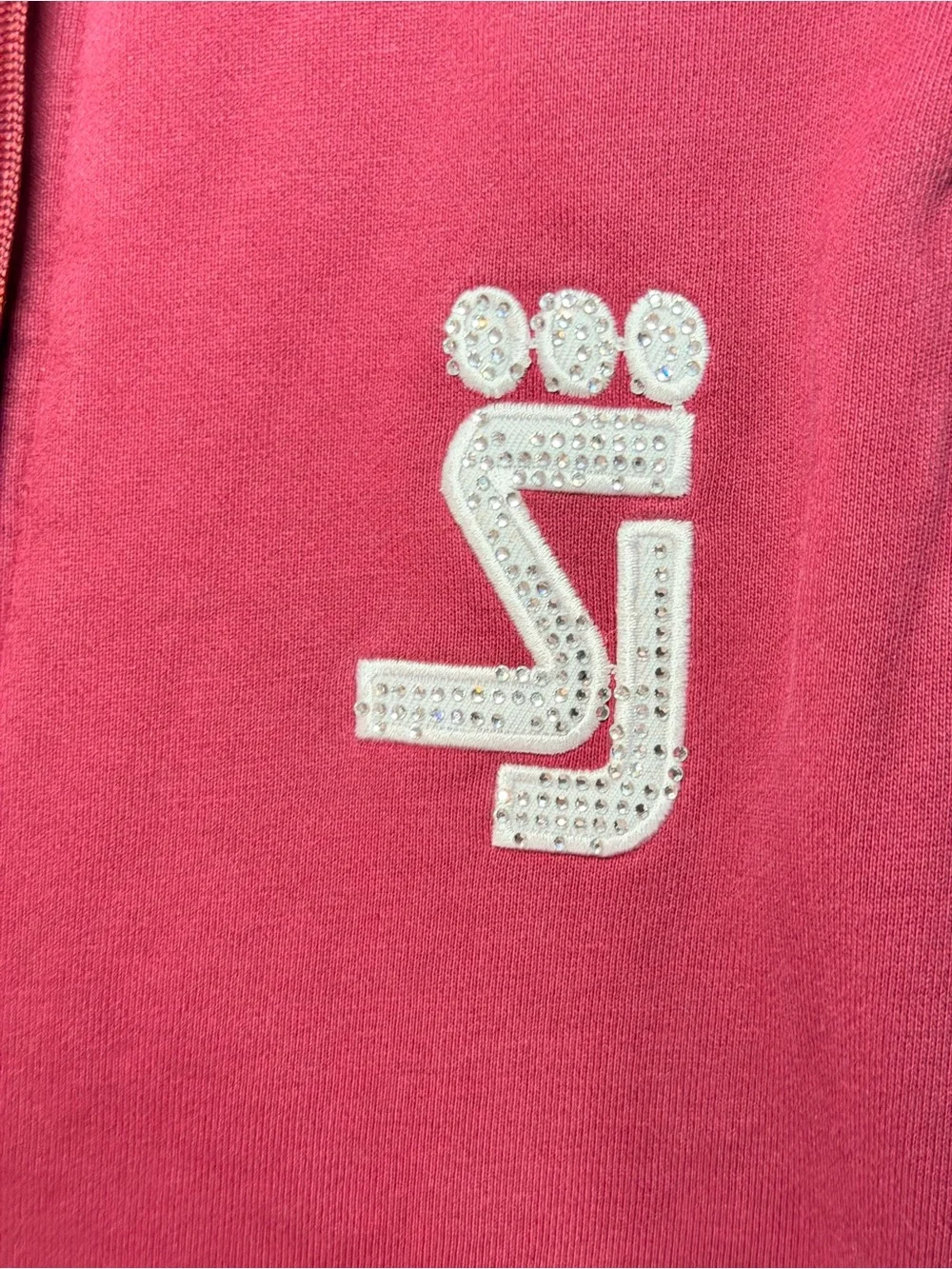 Shane Justin Women’s Red Zip-Up track suit